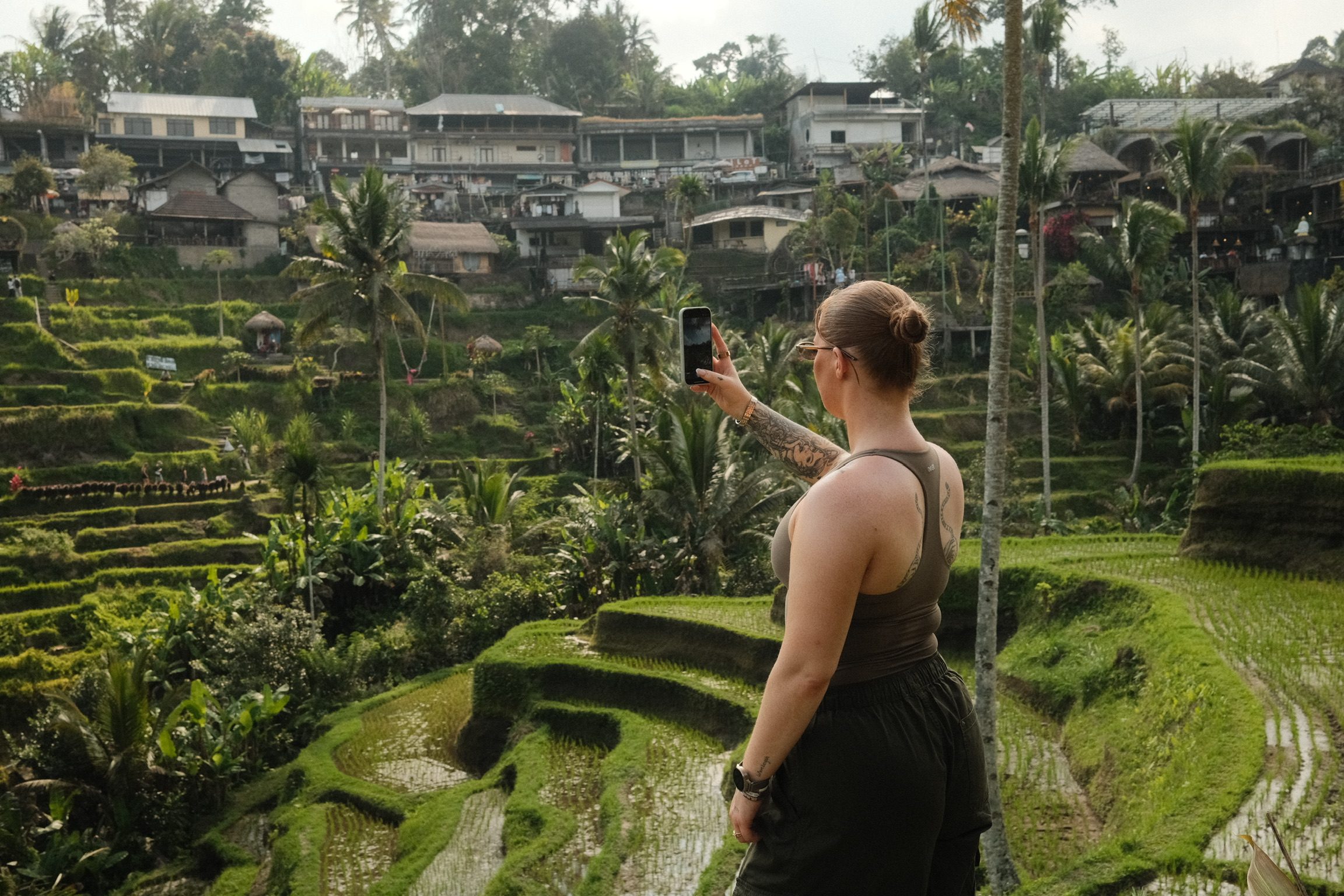 Kim ter Stege in Bali